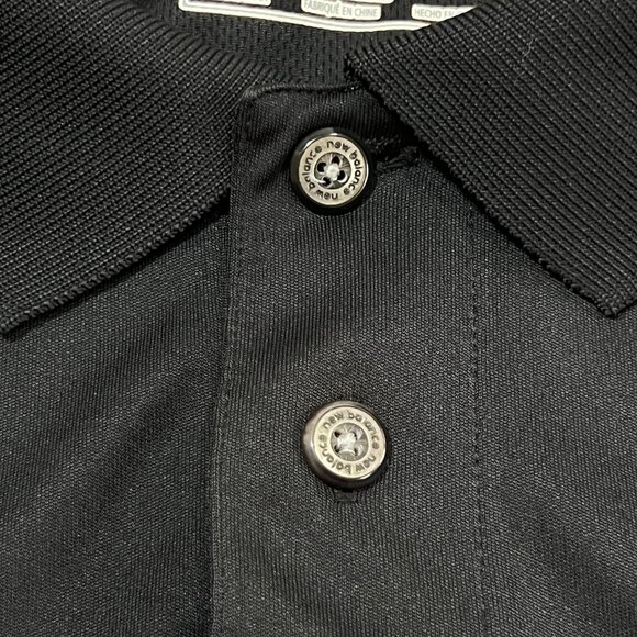 Kyle Busch M&M’s Racing Polo XL New Balance Nascar Team Shirt Black - Picture 3 of 11